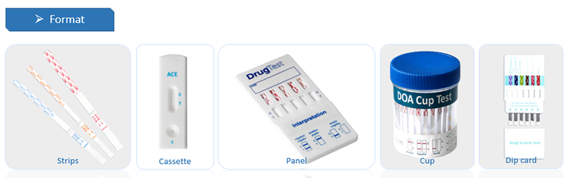 Drug test panel dipcard cup Drug test panel dipcard cup